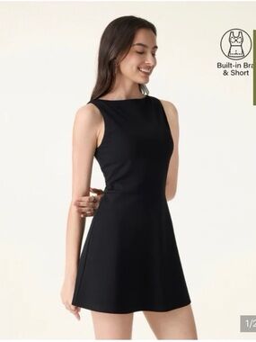 OGL Black Sleeveless Mini Dress